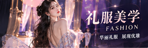 礼服配色和面料艺术